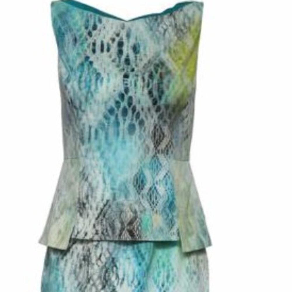 Elie Tahari Women's Sea Life Sleeveless 'Lydia' Dress NWT, retail $398 - size 2